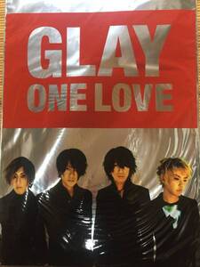 GLAY - 「ONE LOVE」購入特典 ポスター４枚 (非売品・中古品・レア)