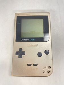 【12T67】 1円スタート Nintendo GAME BOY LIGHT MGB-101 任天堂 ニンテンドー ゲームボーイライト 携帯 ゲーム機