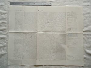 【古地図 昭和40年代 二万五千分一地形図】『若佐』NK-54-1-5-1(北見5号-1) 昭和46年発行 国土地理院【北海道 佐呂間町 武士苗畑 花月橋】