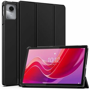 MoKo Lenovo Tab B11 ケース 202 プ対応 PC+PU製 軽量 汚れ防止/耐衝撃 Black 661