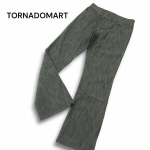 TORNADOMART トルネードマート 通年 ストレッチ★ ブーツカット デニム パンツ ジーンズ Sz.S　メンズ 日本製　A4B04390_9#R