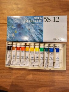 KUSAKABE クサカベ 油絵具 スタディー オイルカラー 油絵の具 画材 使いかけ 中古品 5S-12