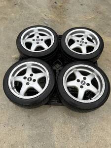 超激レア ABT（アプト）O.Z.Racing 16インチ 7.5J＋35 4本 PCD108 4H 4本通し（BBS SSR WORK ケーニッヒ）当時物 希少 中古