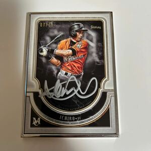 【MLB】【イチロー】【直筆サインカード】Topps 2018 Museum Collection Ichiro Framed Autograph Card