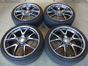 RAYS HOMURA 2x5S + GOODYEAR EAGLE F1 SUPER SPORT 235/35R19 4本セット ゴルフ、A3