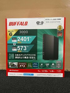 1円★ 美品 BUFFALO 無線LAN親機 WSR-3000AX4P/DBK 2401+573Mbps 11ax/ac/n/a/g/b 送料無料【4981254070482】