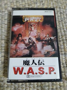 【国内盤カセット】☆W.A.S.Pワスプ／ 魔神伝☆☆【カセット多数セール中…】