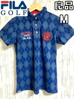 良品 フィラゴルフ FILA GOLF レディース 半袖 ポロシャツ Mサイズ