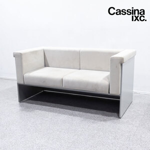 【中古品】Cassina ixc. カッシーナイクスシー AIR FRAME 3001 sofa エアーフレーム 2人掛け ソファ ファブリック 定価61万