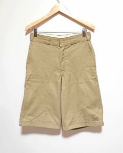 h700gg Dickies ディッキーズ サイズ30（M位） ハーフパンツ ベージュ メンズ 短パン ショートパンツ カジュアル スケーター アメカジ