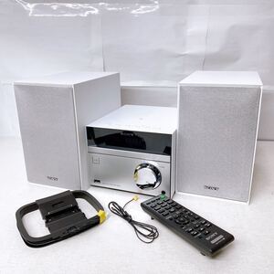 SONY コンポ CMT-SBT40 ホワイト Bluetooth