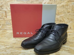 REGAL 20CR 23.5cm ブラック リーガル ドレスチャッカブーツ ゴアテックス レザーシューズ 黒 革靴 