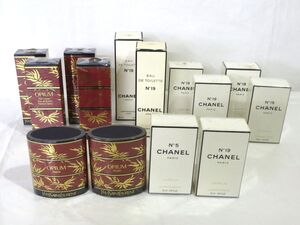 1000円スタート 香水 計14点 CHANEL シャネル No19/No5/Yves Saint Laurent イヴサンローラン OPIUM 未開封品?有 フレグランス 11 H60001★