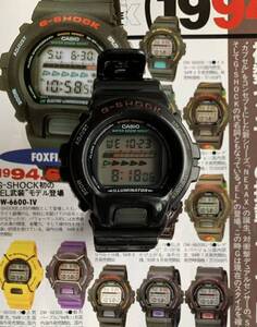 CASIO G-SHOCK DW-6600C-1V アメリカンスナイパー ネイビー・シールズ最強の狙撃手 クリント・イーストウッド