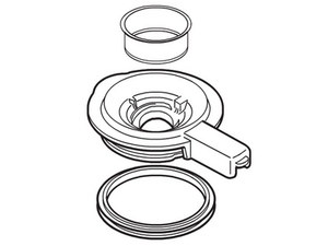 パナソニック部品：ミキサーコップふた/AVE98-248-W0ファイバーミキサー用