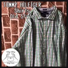 【TOMMY HILFIGER】トミーヒルフィガー 長袖シャツ チェック