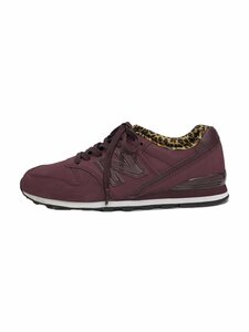 NEW BALANCE◆WL996/BURGUNDY/ボルドー/24cm/BRD