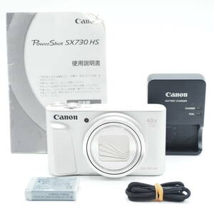 ★新品級★ Canon キヤノン コンパクトデジタルカメラ PowerShot SX730 HS シルバー SL #2338