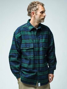 BASIN BLACKWATCH LS SHIRT FULL ベイスンブラックウォッチ 正規店購入 ディセンダント 入手困難 DESCENDANT22SS