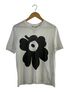 marimekko◆ウニッコ柄/Tシャツ/S/コットン/WHT/52199-1-48153