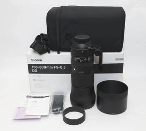 SIGMA 150-600mm F5-6.3 DG OS HSM ニコン Fマウント用【美品】