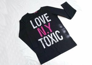 ＊LOVE TOXiC＊長袖Tシャツ(M)＊黒＊