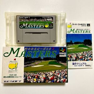 SFC スーパーファミコンソフト「MASTERS 遥かなるオーガスタ2」マスターズ ゴルフ レトロゲーム 