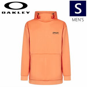 23-24 OAKLEY PARK RC SOFTSHELL HOODIE カラー:SOFT ORANGE Sサイズ オークリー パーカー フーディ 日本正規品