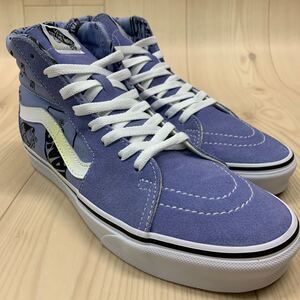 KFK3 VANS ヴァンズ LOGO MIX SK8-HI ロゴミックス ハイカットスニーカー カジュアルスニーカー ブルー メンズ 26.5cm