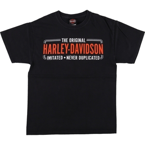 古着 ハーレーダビッドソン Harley-Davidson モーターサイクル バイクTシャツ メンズM相当 /eaa437474