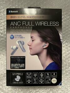 新品　未開封　 ゲオ　GEO ANC FULL WIRELESS EARPHONES Bluetooth GRFD-TWS T39 WH　 白　ノイズキャンセリング　イヤホン