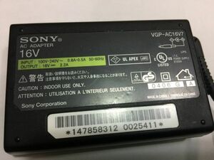 GG.ACアダプター　ソニー　VGP-AC16V7 16V 2.2A 2F9A