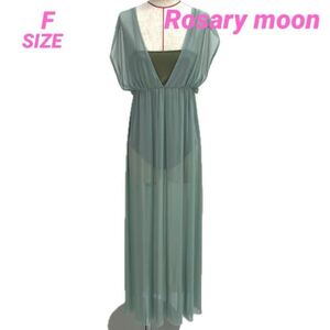 Rosary moon ロザリームーン バックスリット ワンピース B9556