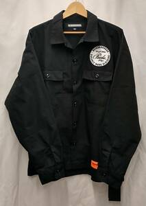 NEIGHBORHOOD ネイバーフッド CLASSIC WORK SHIRT LS 半袖シャツ ブラック Lサイズ