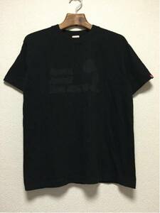 [即決古着]海人/うみんちゅ/染み込みTシャツ/半袖/黒/ブラック/S