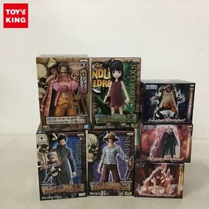 1円〜 未開封 ONE PIECE DXF THE GRANDLINE MEN ワノ国 vol.12 ロジャー、スーパーエフェクト能力者 vol.2 モンキー・D・ルフィ他