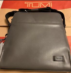 【未使用品】正規品　TUMI HARRISON ハリソン　ショルダーバッグ　ブラウン　TUMI袋付き　