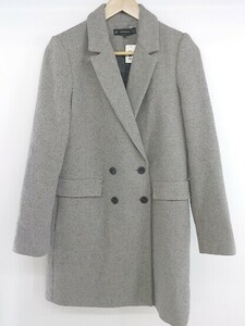 ◇ ZARA trafaluc outer wear 長袖 チェスターコート サイズEUR M USA M MEX 28 グレー系 レディース E