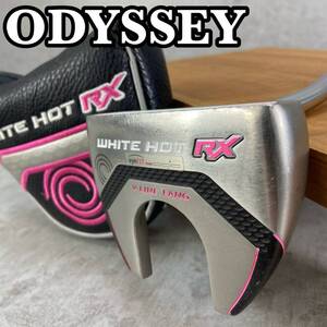 ODYSSEY　オデッセイ　WHITE　HOT　RX　V-LINE　FANG　 ホワイトホット　ライン　ファング　レディースゴルフパター　スチール 右利き用 PT