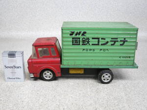 【●】ビンテージ！『シボレー:国鉄コンテナ』・ブリキのトラック//Vintage！Chevrolet:JNR Container・Tin Toy Truck