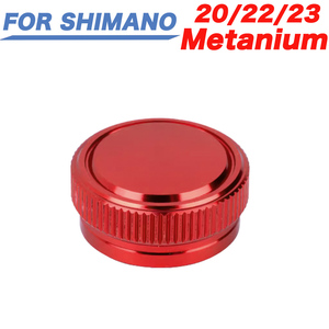 赤色 シマノ SHIMANO 20 /22 /23 メタニウム ベイトリール メカニカルブレーキノブ