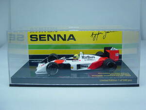 MINICHAMPS 1/43 McLaren MP4-4 WINNER HUNGARIAN GP 1988 #12 A.SENNA マクラーレン セナ ハンガリーGP マルボロ Marlboro