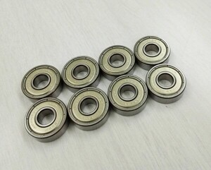 525. 在庫限り！格安！★★送料込み★★　NSK 608ZZ 外径22mm×内径8mm×厚み7mm 8個