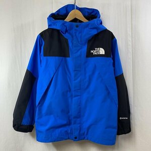 ザノースフェイス NPJ62001 KIDS MOUNTAIN JACKET BLUE 150cm GORE-TEX ジャケット、上着 ジャケット、上着 150cm ロゴ、文字