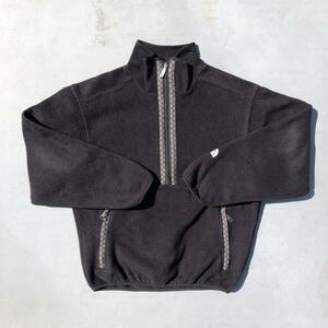 THE NORTH FACE ノースフェイス ハーフジップ フリースジャケット ボアアウター Sサイズ ブラック 黒色 アメリカ製