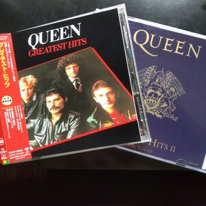 クイーン　2CD　グレイテスト・ヒッツ(24bitリマスタリング) ＆ グレイテスト・ヒッツ VOL.2 Queen Greatest Hits & Greatest HitsⅡ