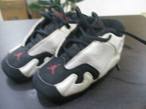 未使用品 NIKE BABY JORDAN XIV 132550 101 00 ナイキ ベビージョーダン 14 8.0cm