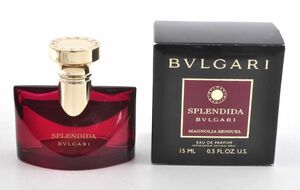 15ml BVLGARI ブルガリ SPLENDIDA MAGNOLIA SENSUEL EDP スプレンディダ マグノリア センシュアル オードパルファム 香水 9D032224