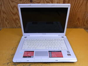 □Cb/296☆東芝 TOSHIBA☆15.4型ノートパソコン☆PAAX52ELV☆Celeron 540 1.86GHz☆メモリ/HDD/OSなし☆動作不明☆ジャンク