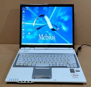 Windows98SE 未使用HDD SHARP Mebius PC-AL50G (Athlon XP-M 2200+ / 512MB/80GB) 訳あり！